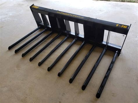 skid steer manure tine for sale|skid steer manure attachments.